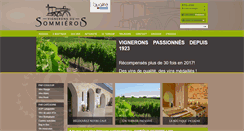 Desktop Screenshot of les-vignerons-du-sommierois.com